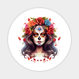 Day of the Dead Woman #5 Magnet